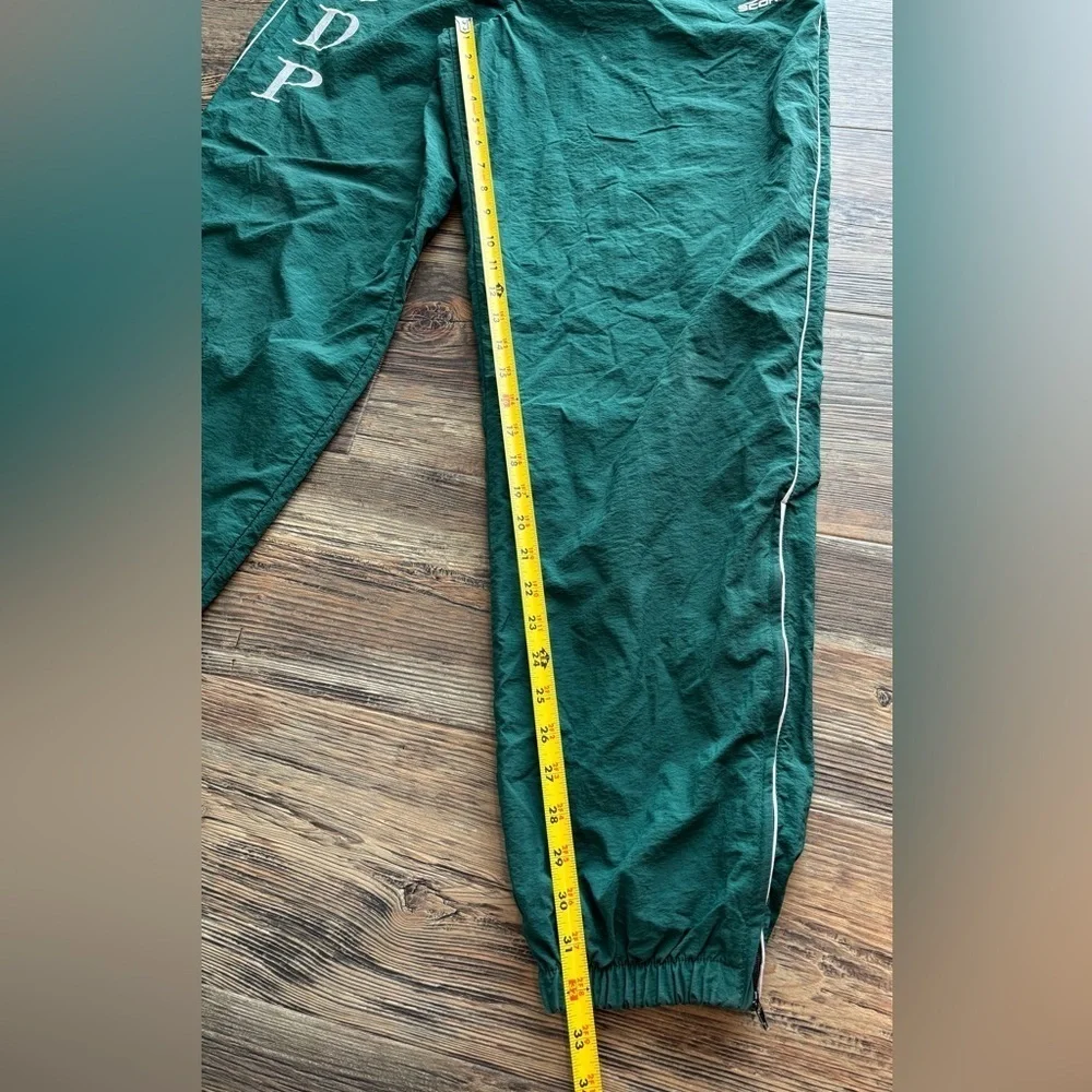 Vtg Score Soccer Windbreaker Nylon L Pants Green ODP Olympic Development Program